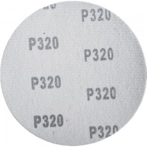 Круг абразивный без отверстия Velcro (5 шт; 125 мм; зерно 320) Targ 663108
