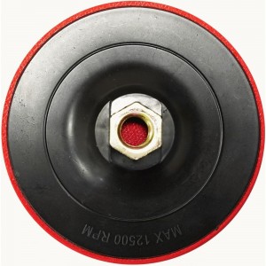 Насадка тонкая под абразивный диск Velcro (125 мм; гайка М14) для УШМ Targ 663305