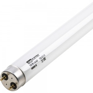 Лампа люминесцентная линейная TDM ЛД-18Вт/640 T8/G13 4000 К SQ0355-0026