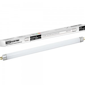 Люминесцентная линейная двухцокольная лампа TDM ЛЛ-16/6 Вт T5 6500 К SQ0355-0016