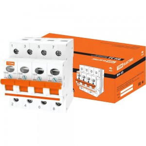 Выключатель нагрузки TDM ВН-32 4п 125A SQ0211-0040