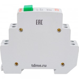 Кнопочный выключатель зеленый TDM ВК-47 2НО;2НЗ SQ0214-0006