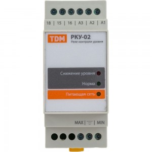 Реле контроля уровня, без датчиков TDM РКУ-02-1 SQ1507-0003
