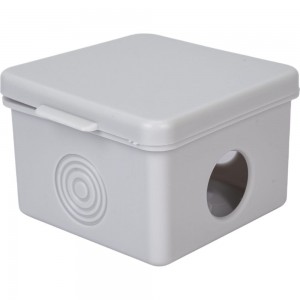 Распаечная коробка с крышкой ОП 65х65х50мм, IP54, 4вх TDM SQ1401-0511