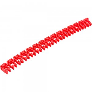 Наборный маркер TDM символ 2 красный 1,5 мм2 150 шт. SQ0534-0003