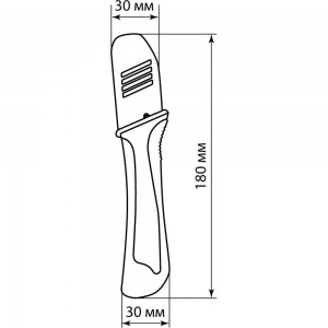 Монтерский нож с прямым лезвием TDM ЭкспертЭлектрик НМИ-02 диэлектрический SQ1003-0107