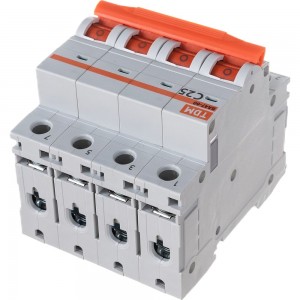 Автоматический выключатель TDM ВА47-60, 4Р, 25А, 6кА, характеристика С SQ0223-0127