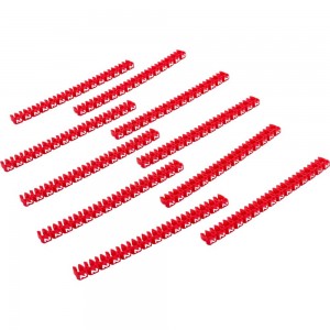 Наборный маркер TDM символ 2, красный, 2,5 мм2, 150 штук SQ0534-0018