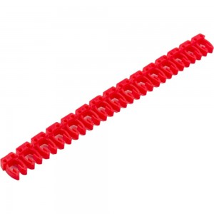 Наборный маркер TDM символ 2, красный, 2,5 мм2, 150 штук SQ0534-0018