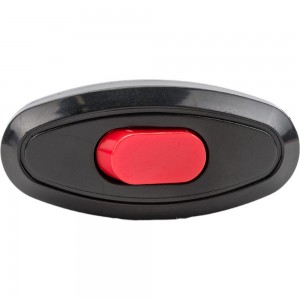 Выключатель на шнур TDM 6А, 250В, черный с красной кнопкой SQ1806-0222