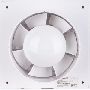 Бытовой настенный вентилятор TDM 100 С-Т, таймер, белый, SQ1807-2001