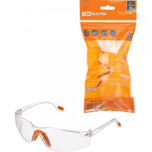 Защитные открытые очки TDM ударопрочные, прозрачные, гранит SQ1016-0741