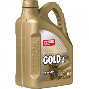 Моторное масло TEBOIL Gold L 5W-40, 4 л 3475041