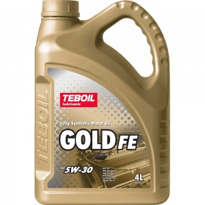 Моторное масло TEBOIL Gold FE 5w-30, 4 л 3470594