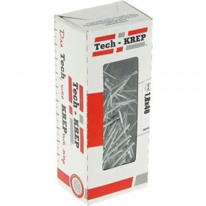 Ершеный оцинкованный гвоздь Tech-Krep 40 мм, 250 г коробка 124597