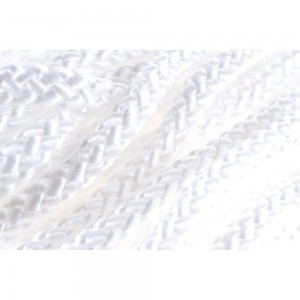 Плетеный шнур Tech-Krep ПП, 10 мм, эргономичный, 16-прядный, белый, 20 м 140349