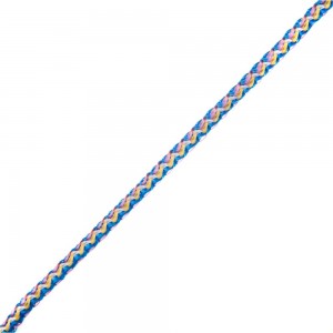 Вязаный шнур Tech-Krep ПП, 5 мм, с сердцевиной, универсальный, цветной, 20 м 139939