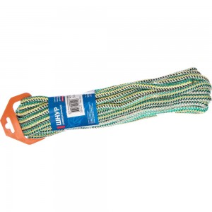 Вязаный шнур (ПП, 10 мм, с сердцевиной, универсальный, цветной, 10 м) Tech-Krep 139956