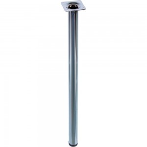 Ножка Tech-Krep металл, круглая, нерегулируемая, D30x500 мм, хром - накл. 152137