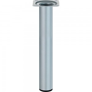 Ножка Tech-Krep металл, круглая, нерегулируемая, D30x200 мм, серая - накл. 152187