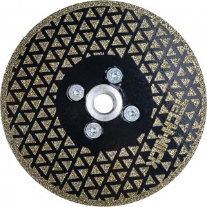 Диск алмазный гальванический отрезной/шлифовальный FLASH (125 мм; М14) TECH-NICK 136.001.6680
