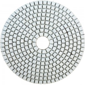 Круг алмазный гибкий шлифовальный АГШК WHITE NEW (125x2.5 мм; Р100) TECH-NICK 128.120.6751
