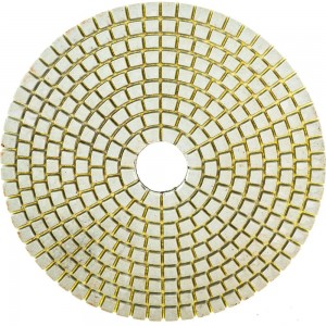 Круг алмазный гибкий шлифовальный АГШК WHITE NEW (125x2.5 мм; Р400) TECH-NICK 128.120.6753