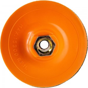 Крепление под алмазные гибкие шлифовальные круги Diam-S (100 мм; М14; пластик) TECH-NICK 025130003