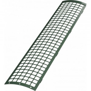 Защитная ПВХ решетка желоба Технониколь 0.6 м, зеленая TN425659