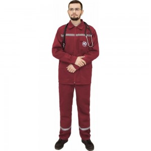 Мужской костюм Tekca Line СП Деми бордовый, размер 44-46, рост 182-188 2001673715015
