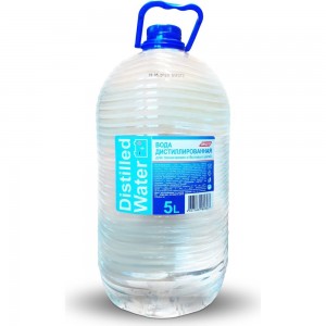 Вода дистиллированная Distilled water 5 л ПЭТ канистра tekom 4607066980367