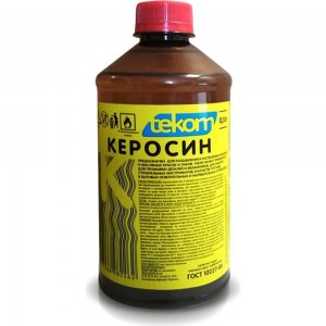 Нефтяной растворитель Tekom Керосин 0.5 л ПЭТ бутылка 4607066982262