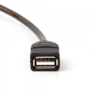 Удлинительный кабель Telecom USB2.0 AM/AF прозрачная изоляция, 3.0m VUS6956T-3M