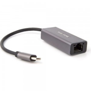 Кабель-переходник Telecom USB 3.1 Type-C - RJ-45, 1000Mbps Ethernet, Aluminum Shell, 0.15м TU320M