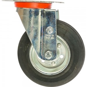 Колесо с вращающейся опорой и пластиной крепления (125 мм; 130 кг) Tellure rota 535103