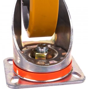 Колесо с вращающейся опорой и пластиной крепления (125 мм; 350 кг) Tellure rota 657603