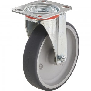 Колесо с вращающейся опорой и пластиной крепления (80 мм; 70 кг) Tellure Rota 714201