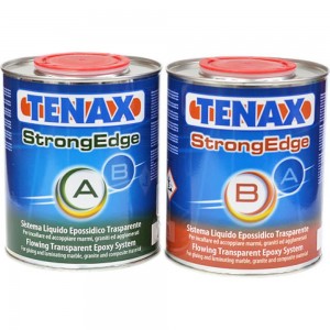 Эпоксидный клей Tenax Strong Edge прозрачный/жидкий 1,0+0,5л 039.210.6431