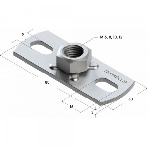 Опорная пластина для малых нагрузок TERMOCLIP 9123002 