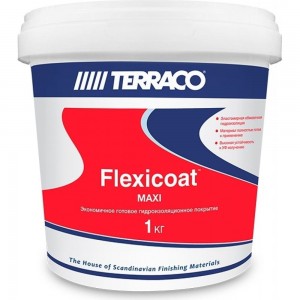 Гидроизоляционное покрытие Флексикоат Maxi 12 кг TERRACO 6651012