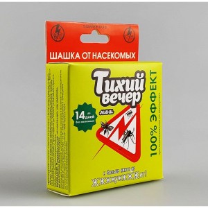 Дымовая инсектицидная шашка ТИХИЙ ВЕЧЕР Мини 30 г PFX00199