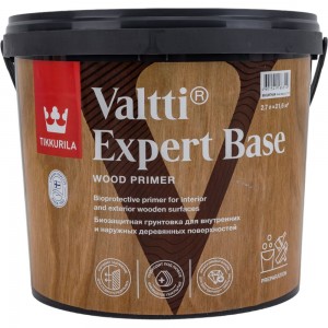 Грунтовка TIKKURILA VALTTI EXPERT BASE высокоэффективная, биозащитная 2,7л 700009579