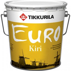 Паркетный лак TIKKURILA Euro Kiri глянц. 0,9 л 40468