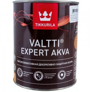 Антисептик для дерева TIKKURILA Valtti Expert Akva тик 0,9 л 48448