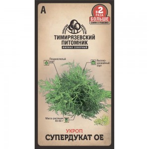 Семена Тимирязевский питомник укроп Супердукат средний 6 г 4630035660663