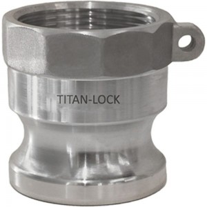 Алюминиевый камлок TITAN LOCK тип A ниппель, внутр. резьба NPT 3/4