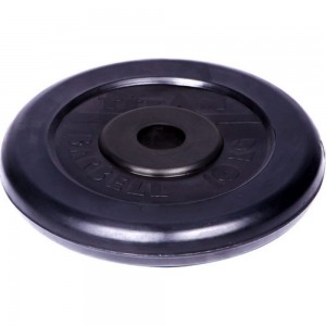 Обрезиненный диск Титан d 26 мм, чёрный 10.0 кг 1064