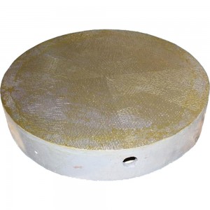 Плита TLX чугунная круглая d 300x80 мм поверочная и разметочная шаброванная кл. точн. 2 66083
