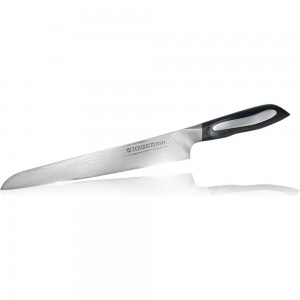 Кухонный нож для нарезки семги TOJIRO flash, длина лезвия 240 мм, сталь vg10, 63 слоя, рукоять микарта FF-SL240