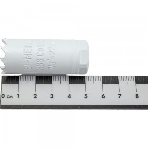 Коронка Bi-Metall 22 мм, М42 Со8% TOOLAS 00006810
